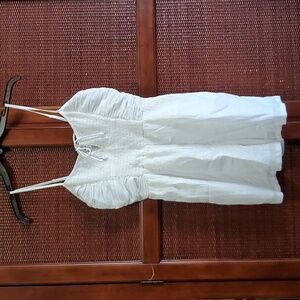 Aerie white romper, size small.